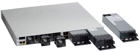 Cisco Catalyst 9300 Series Dual Redundant power supplies