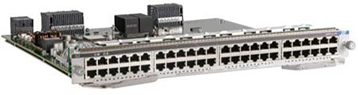 Cisco Catalyst 9400 Series 48-Port 5G multigigabit (RJ-45) UPOE+ Line Card (C9400-LC-48HN)