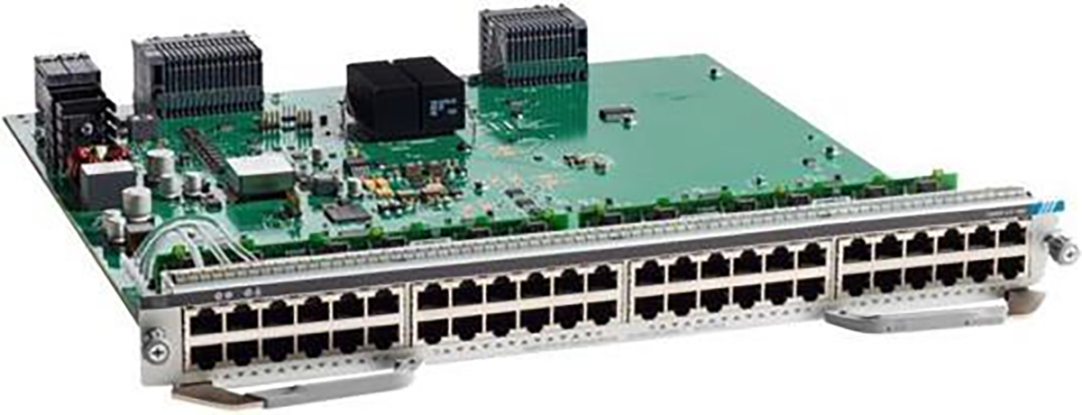 Cisco Catalyst 9400 Series 48-Port UPOE 10/100/1000 (RJ-45) Line Card (C9400-LC-48U)