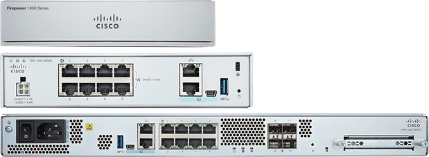Cisco Firepower 1000 Series Appliances