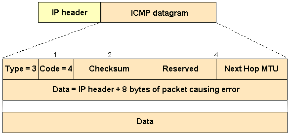 IP Header and ICMP Datagram