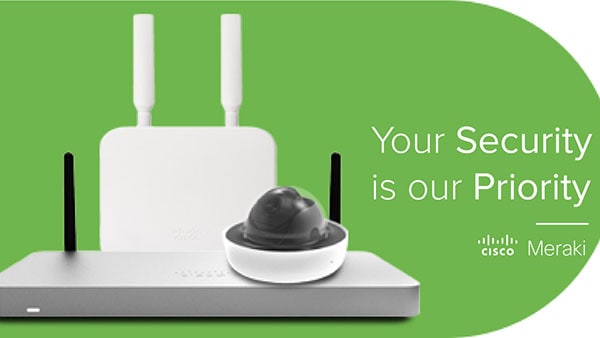 Register for your chance to win a free Cisco Meraki IT Makeover. 