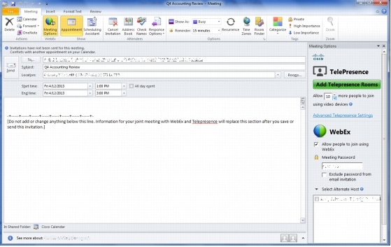 webex add in for outlook 2010_CiscoWebex305 _Productivity Tools: Start ...