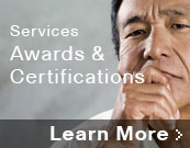 Services Awards & Certifications