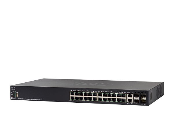 Cisco 550X 系列堆疊式託管交換器
