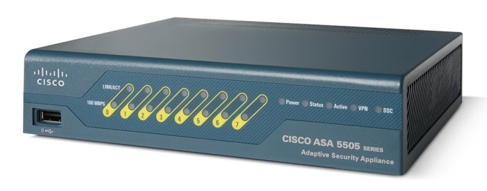 cisco シスコ　ASA 5505 ファイアウォールPC周辺機器