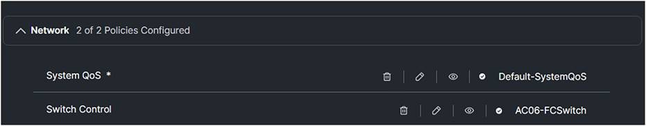 Domain profile policies.