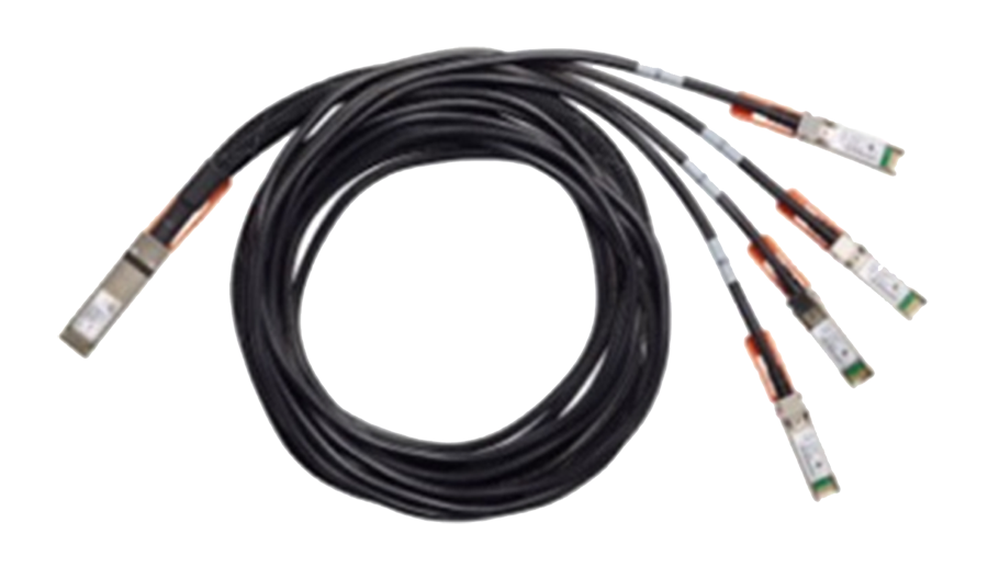 QSFP-4SFP25G-CUxM cables