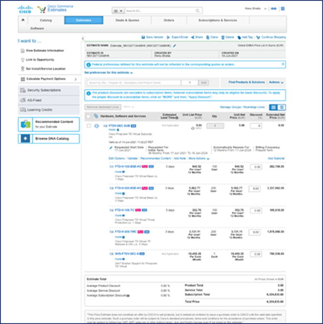Ordering SPARE SKUs for existing equipment