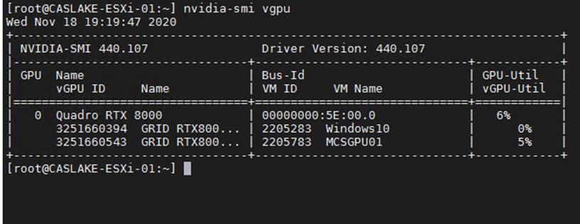 vmware esxi 6.7 install nvidia driver