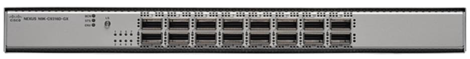 Title: Cisco Nexus 9316D Switch - Description: A close up of a deviceDescription automatically generated