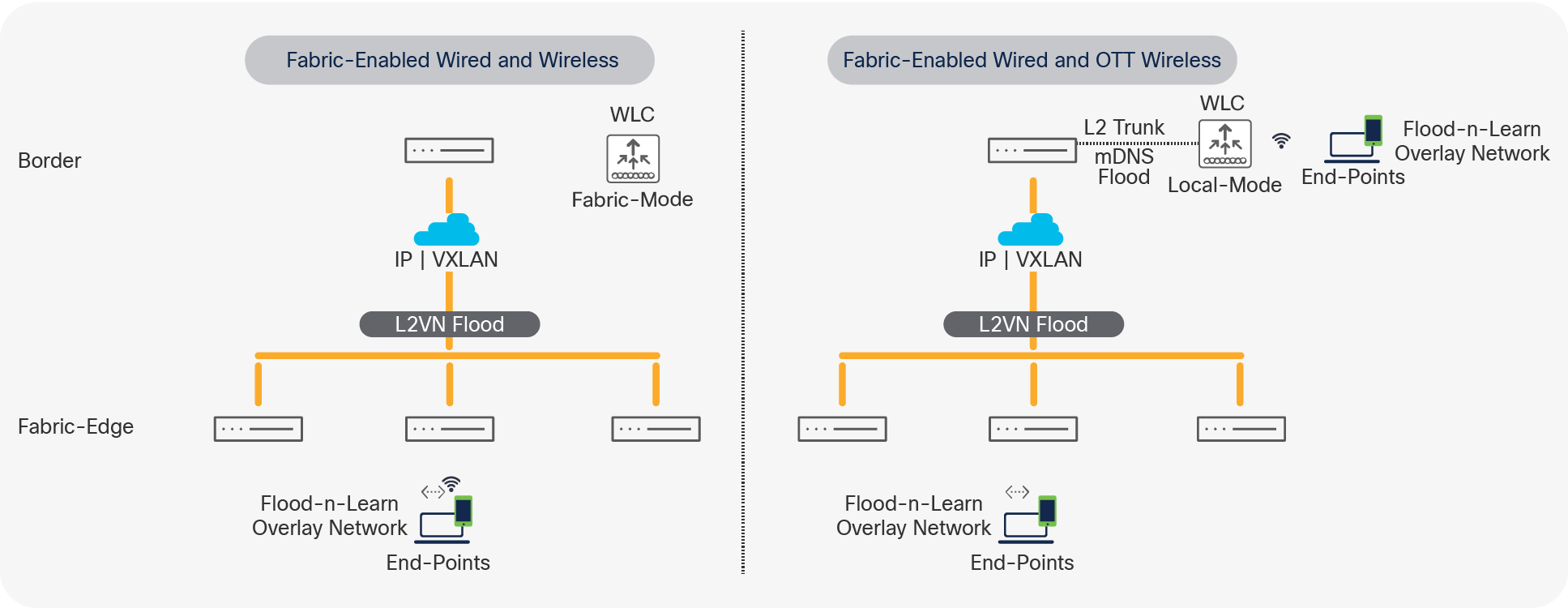 Cisco SD-Access L2VN flooding challenge
