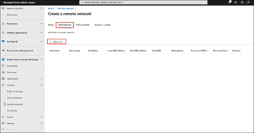 Adding connectivity links