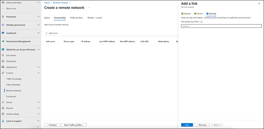 Providing the PSK value