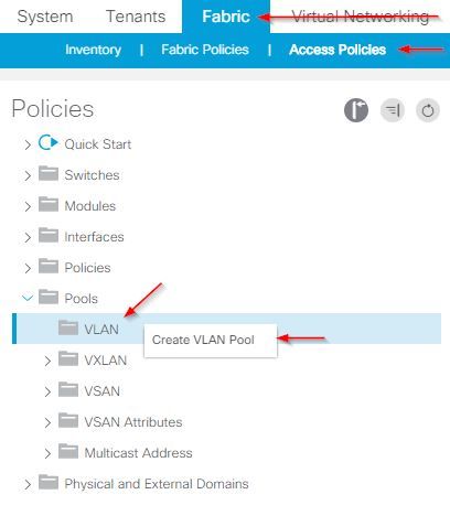 Konfigurieren Der Vmm Domanenintegration Mit Der Aci Und Der Ucs B Serie Cisco