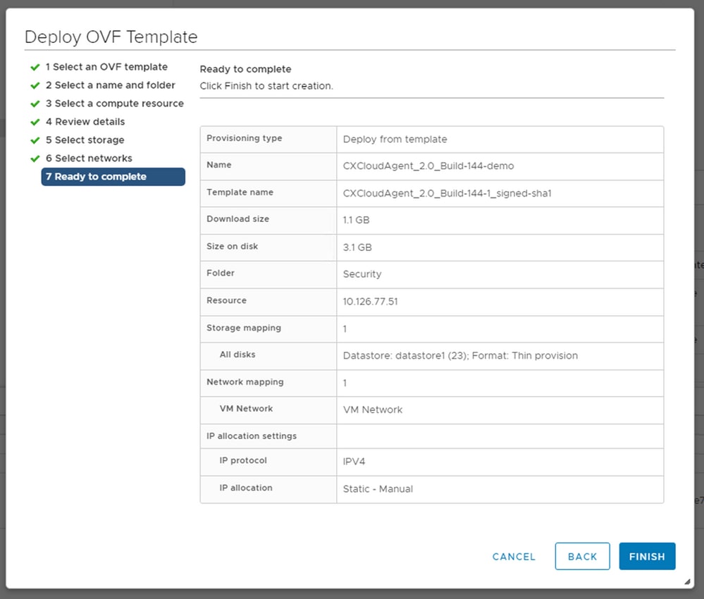 Ready to Complete vCenter