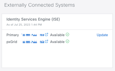 Externally Connected Systems