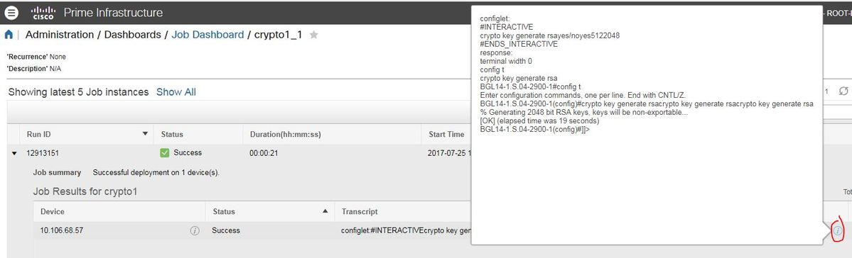 c rsa key generate with Template Command Single Defined User   of Cisco Multiple and Line 3.2. CLI PI Creation Line