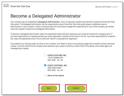 Become a Delegated Administrator