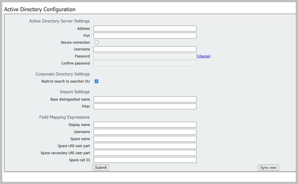 Intégration LDAP CMS - Configuration Active Directory