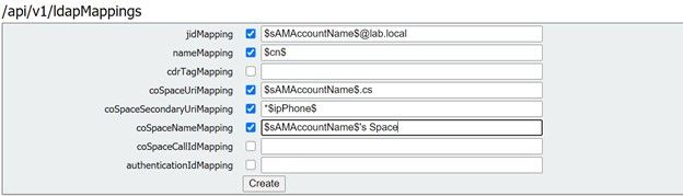 CMS LDAP Integration - Create LDAP Mappings with Data