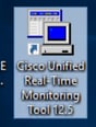 Icona del desktop dello strumento Cisco Real Time Monitor Tool (RTMT)