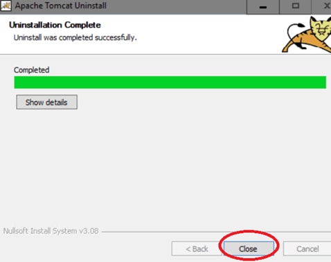 Uninstallation Complete