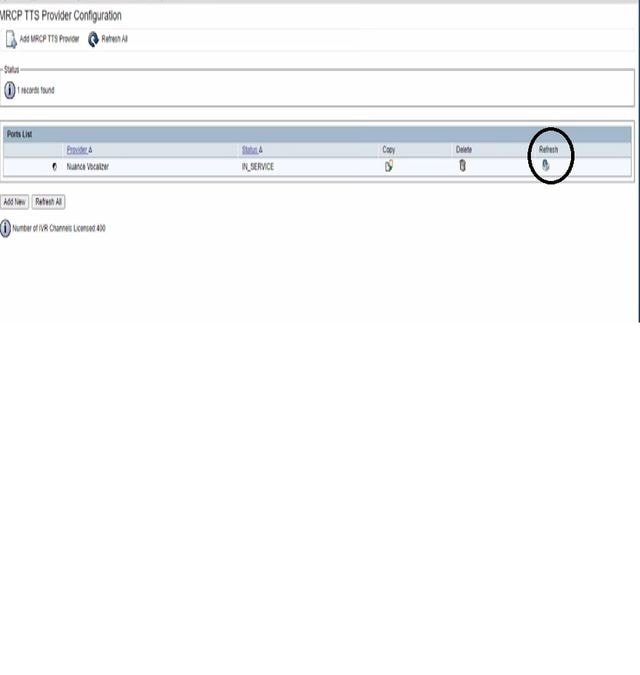 Configuração do Provedor TTS MRCP