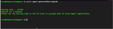 Generar CLI de código de vinculación