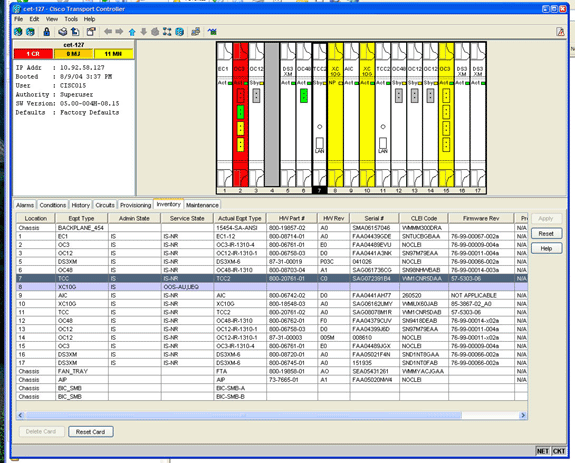 Field Notice: FN - 29146 - ONS 15454 and 15454E TCC2 Has Miscalibrated ...