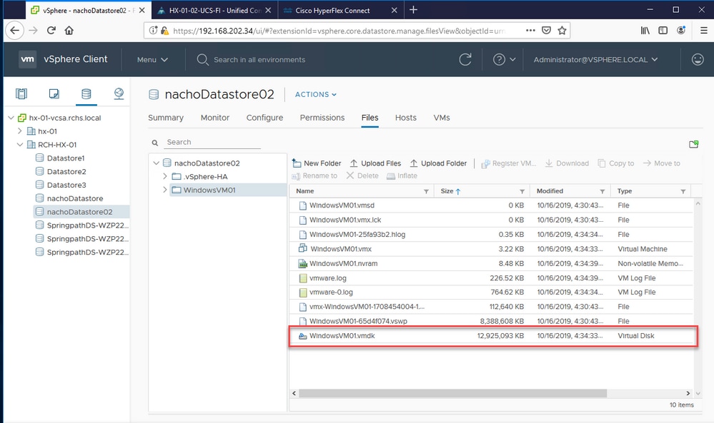 Reclaim Space Within A Vm On A Hyperflex Cluster Cisco