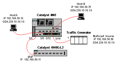 multicast traffic generator