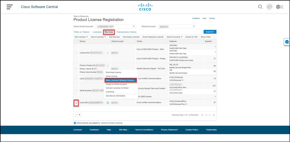 How To Move Cisco Unified Communications Manager Cucm Classic Licenses Cisco