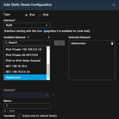 Edit Physical Interface