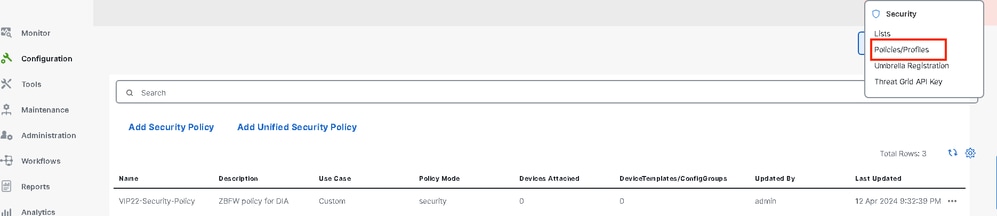 Para modificar a filtragem de URL.