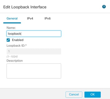 Enabling Loopback interface