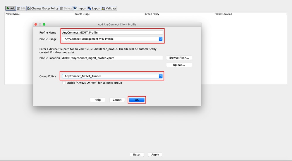 cisco anyconnect configuration file