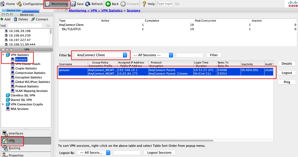 cisco anyconnect port