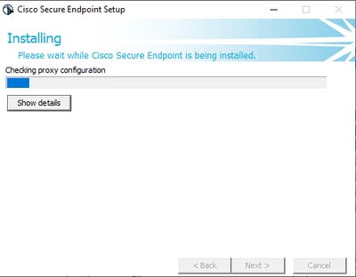 Connector Installation - Checking Proxy Configuration