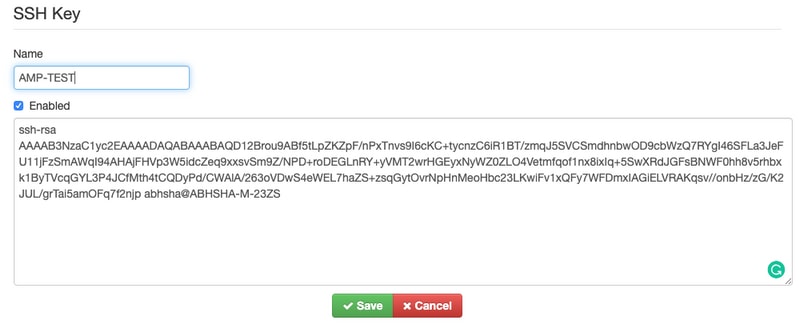 Accessing the CLI of AMP Private Cloud via SSH and Transferring