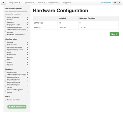 Hardware Configuration