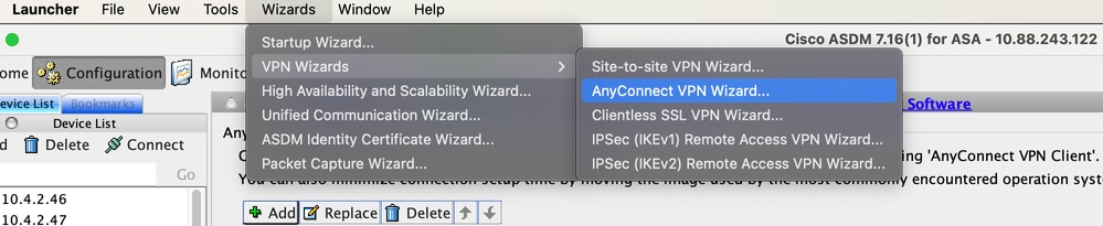 cisco anyconnect mobility client wont connect public ip