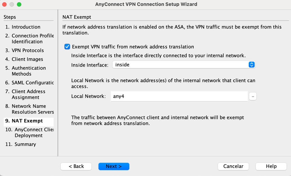 cisco anyconnect mobility client configuration