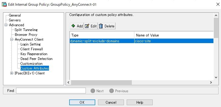 cisco vpn client split tunneling