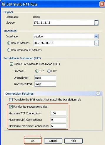 asa 8 2 port redirection forwarding avec nat global statique et commandes access list utilisant l asdm cisco