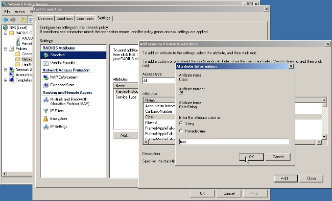 Radius windows. Службы Windows Radius.