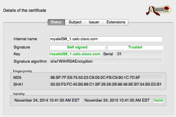 ESA Certificate Creation for Use with S/MIME Signing Cisco