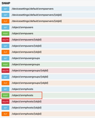 API SNMP