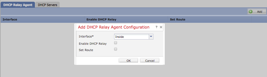 Configurar Agente de Retransmissão DHCP