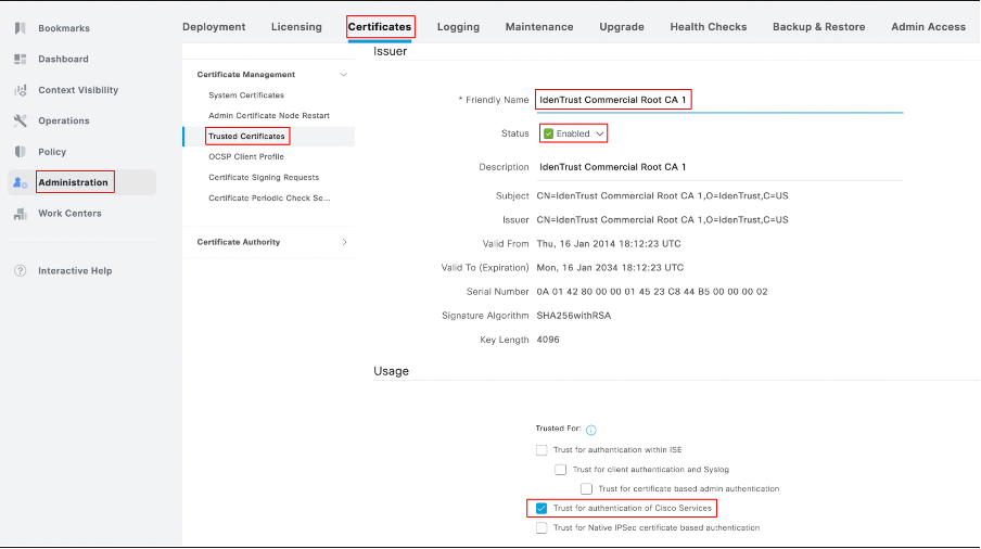 Check Certificate Status